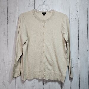 Torrid Cream Ultra Soft Knit Everyday Plush Classic Cardigan Sweater Size 2X.